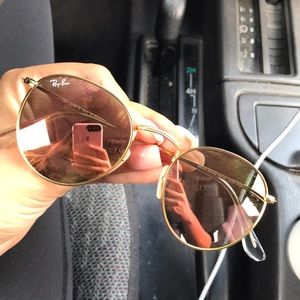 Pink Round Ray Bans